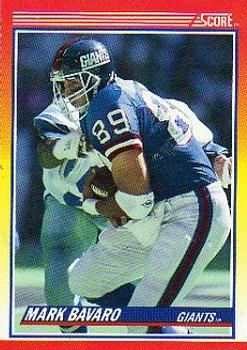 : 1989 Topps #175 Mark Bavaro NY Giants NFL Football