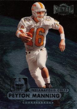 1999 Upper Deck Football Peyton Manning Black Diamond Card #45