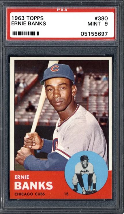 1963 Topps Ernie Banks #380