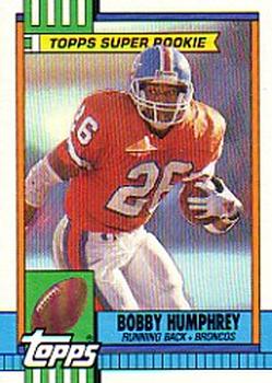 Bobby Humphrey autographed Football Card (Denver Broncos) 1991 Pro Line #64