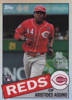 Aristides Aquino 2021 Topps Heritage #547 Cincinnati Reds Baseball