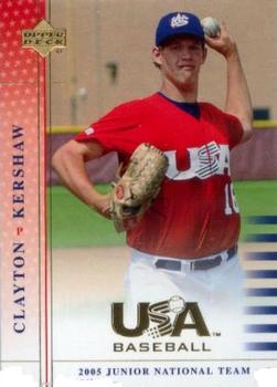 2008 Upper Deck Goudey Clayton Kershaw Rookie Card Nrmt 75 