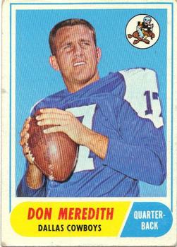 Sold at Auction: (9) 1961 Fleer Football Dallas Cowboys Team Set: Don  Meredith (RC)