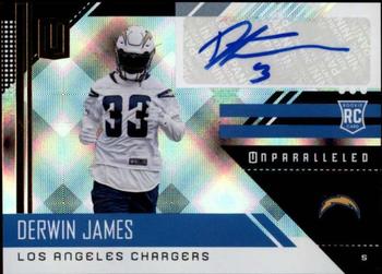 2021 Panini Select Signature Prizm-Die-Cut Tie-Dye #SIPDJA Derwin James Jr  Signed Card (#01/25) - PSA NM 7, PSA/DNA GEM MT 10 on Goldin Auctions