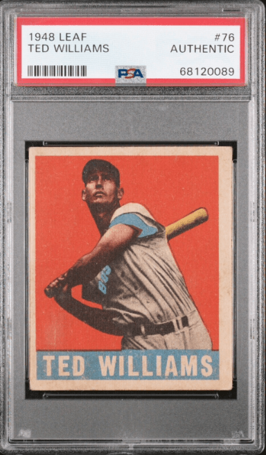 1948 Leaf Ted Williams #76