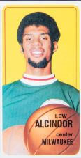 1970 Topps Lew Alcindor (Kareem Abdul-Jabbar) #75 - $158,400