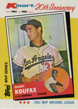 Keith Hernandez #36 Topps K-Mart 20th Anniversary 1982 Baseball Trading Card