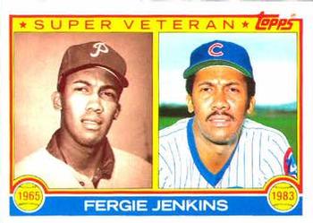 2003 Topps Fergie Jenkins Autographed Chicago Cubs Card – All In