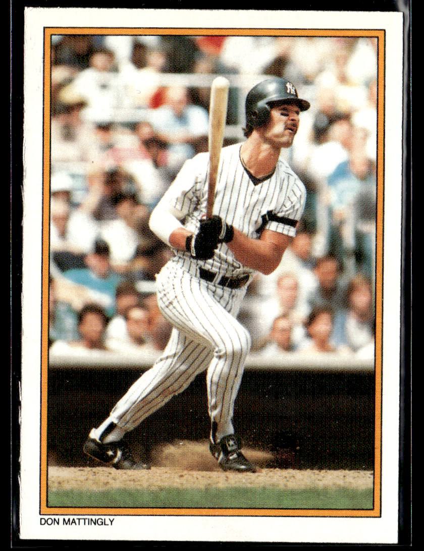 1987 Topps All Star Don Mattingly 606 American League New York Yankees