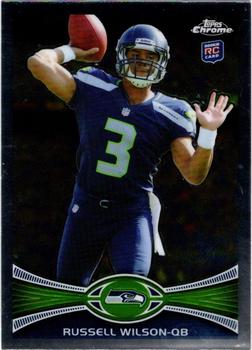 2012 Upper Deck RUSSELL WILSON RC #134 Star Rookies Wisconsin ~AY08A