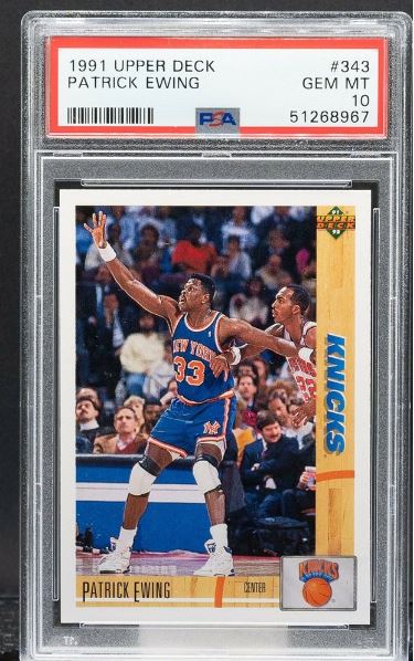 1991 Upper Deck Patrick Ewing #343