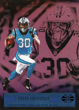 NFL panini CHUBA HUBBARD plate 1 of 1 まわれ RC