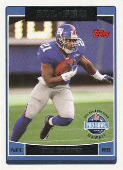 : 2021 Donruss #84 Tiki Barber New York Giants Official