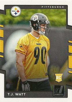 2021 Score Game Face #5 TJ Watt Pittsburgh Steelers Official NFL Football  Trading Card in Raw (NM or Better) Condition