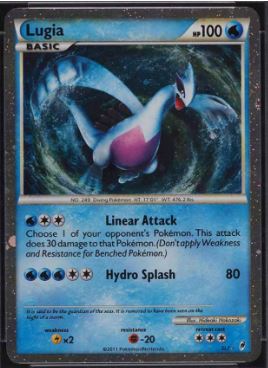2011 Pokémon Call Of Legends Holo Lugia #SL7