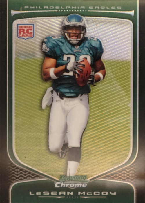 2009 Score Artist Proof /32 LeSean McCoy #367 RC Philadelphia Eagles Rookie