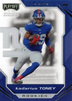 2021 Wild Card Matte Black Weekend Warrior KADARIUS TONEY Rookie RC /40  GIANTS