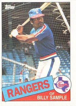  1982 Topps #112 Billy Sample NM++ Texas Rangers