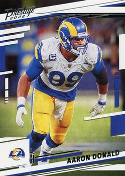 : Football Trading Card NFL 2023 Score The Franchise #18 Aaron  Donald NM Near Mint LA Rams : Collectibles & Fine Art