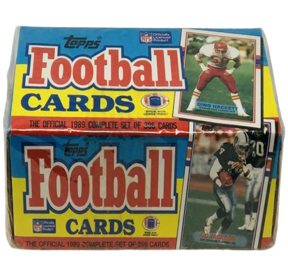 1989 Score Football Wax Box