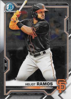 Heliot Ramos 2022 Topps Chrome Rookie Auto - Refractor #RA-HR Price Guide -  Sports Card Investor