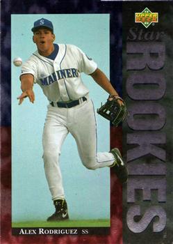 Alex Rodriguez 1994 Upper Deck Collector's Choice Rookie Card (PSA 8)