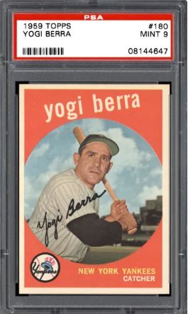 1959 Topps Yogi Berra #180
