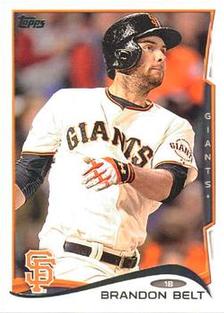 2011 Topps Baseball #395 Brandon Belt Rookie Card at 's Sports  Collectibles Store