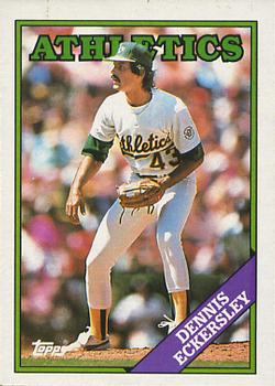 Dennis Eckersley Topps 620 Values - MAVIN