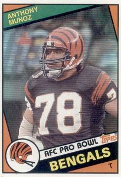 Anthony Munoz 587 Score 1990 Cincinnati Bengals