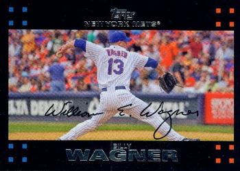 154 Billy Wagner New York Mets 2008 Upper Deck Series 1 Baseball