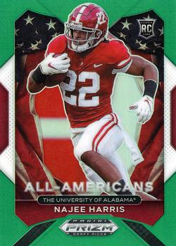 2021 Panini National Treasures Najee Harris #168 Football - VCP