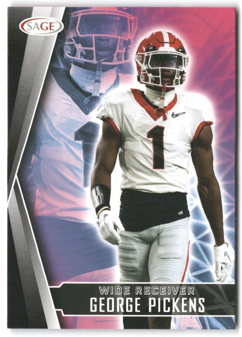 George Pickens 2022 Mosaic NFL Debut - Choice Peacock #282 Price Guide -  Sports Card Investor