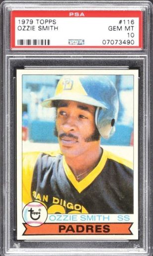 1979 Topps Ozzie Smith Rookie Card #116