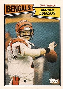 : 1991 Upper Deck Football Card #245 Boomer Esiason :  Collectibles & Fine Art