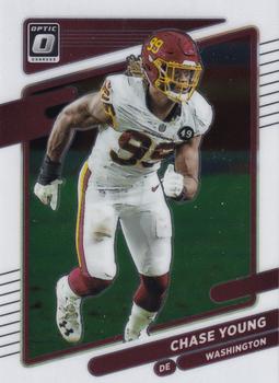 2020 Panini Elements Chase Young Frequency Rookie Jersey Card 067/199  Redskins