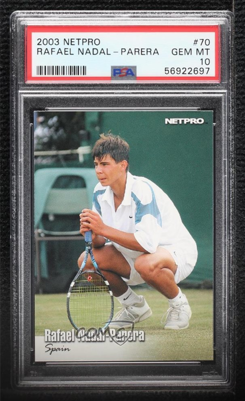 2003 NetPro Rafael Nadal-Parera Rookie Card #70