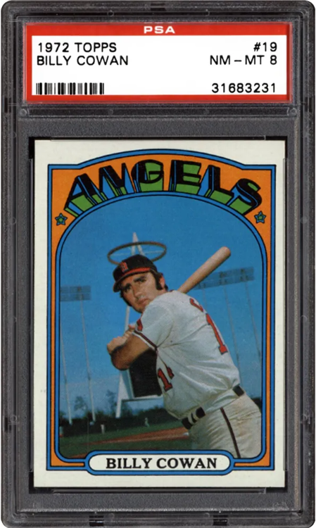 1972 Topps Billy Cowan #19