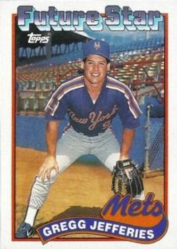  1990 Topps Baseball #457 Gregg Jefferies New York Mets Official  MLB Trading Card (stock photos used) Near Mint or better condition :  Collectibles & Fine Art