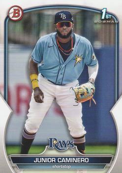 2023 Bowman Chrome Junior Caminero Mega Box Mojo Refractor