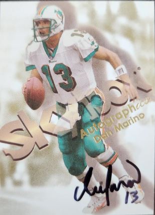 1997 Skybox Premium Autographics Dan Marino #41