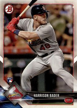  2018 Topps #21 Harrison Bader RC Rookie St. Louis Cardinals :  Collectibles & Fine Art
