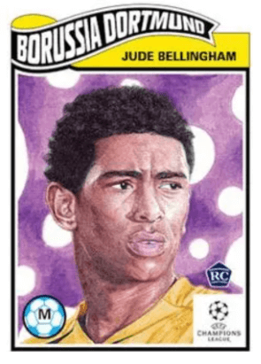 2020 Topps Living UEFA Champions League Jude Bellingham #234