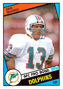 Dan Marino 1984 Topps Glossy Inserts #3