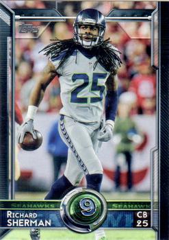 2022 Absolute Richard Sherman #DD-12 Draft Diamonds Insert Seattle Seahawks  