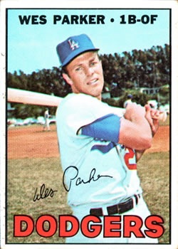  1968 Topps # 533 Wes Parker Los Angeles Dodgers (Baseball Card)  NM/MT Dodgers : Collectibles & Fine Art