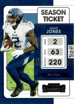 : 2019 Panini Prizm Football #166 Julio Jones Atlanta