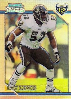 1996 Pro Line II Intense #59 Ray Lewis Rookie - Baltimore Ravens