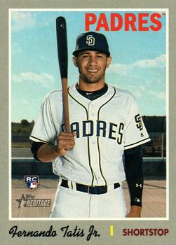  2019 TOPPS #410 FERNANDO TATIS JR. RC PADRES BASEBALL