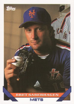 Lot Detail - 1993 Bret Saberhagen New York Mets Game-Used